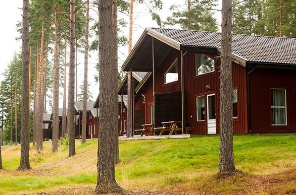 Leksand Strand Camping Och Resort Oda fotoğraf